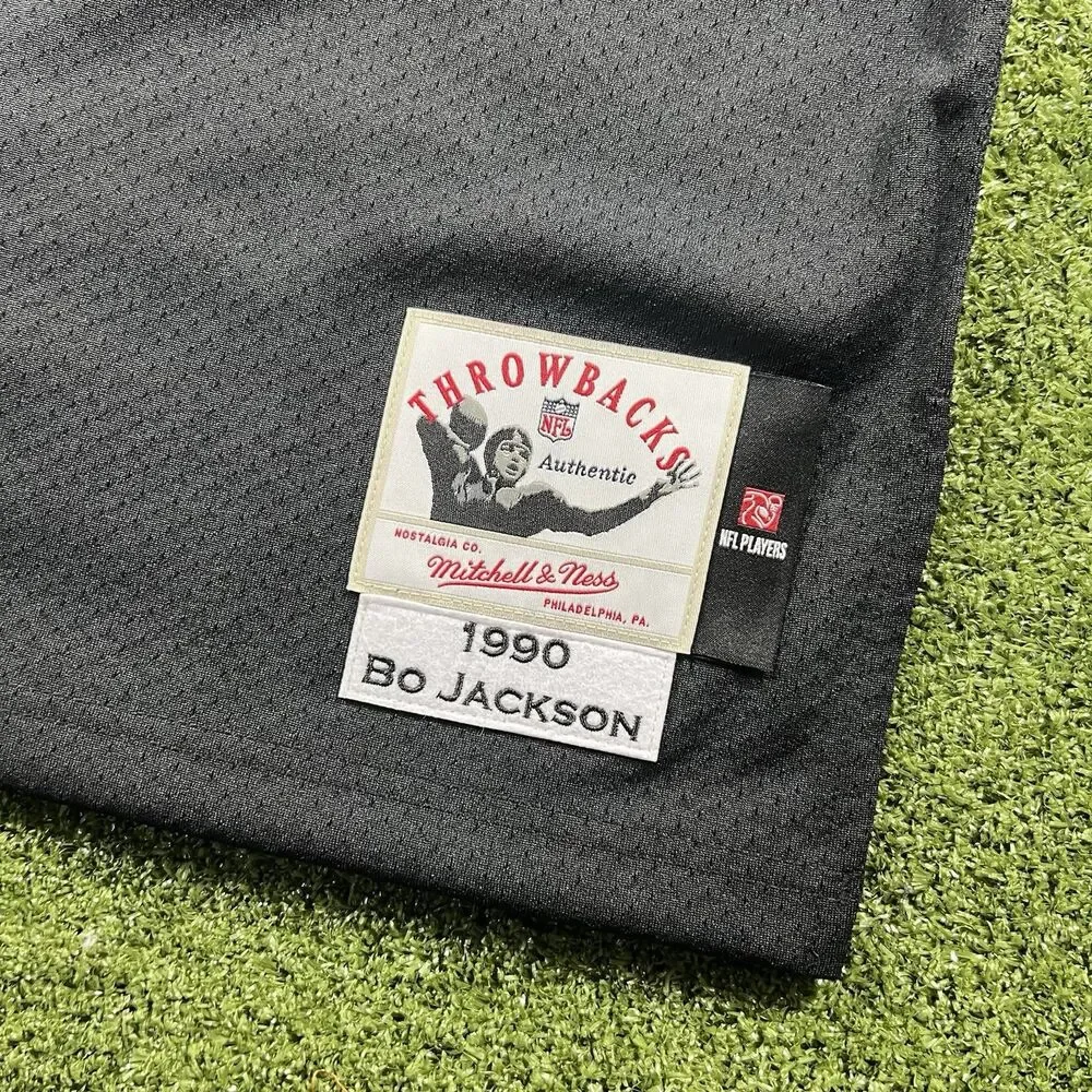 Bo Jackson 1990 LA Los Angeles Raiders Mitchell & Ness Jersey Size 2XL